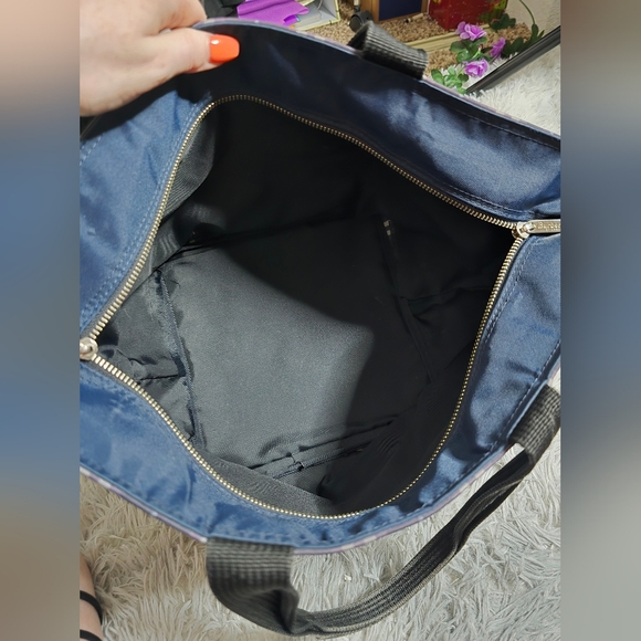 Burberrys Blue Label Blue & White House Check Tote (EUC)(COA) - Picture 7 of 14